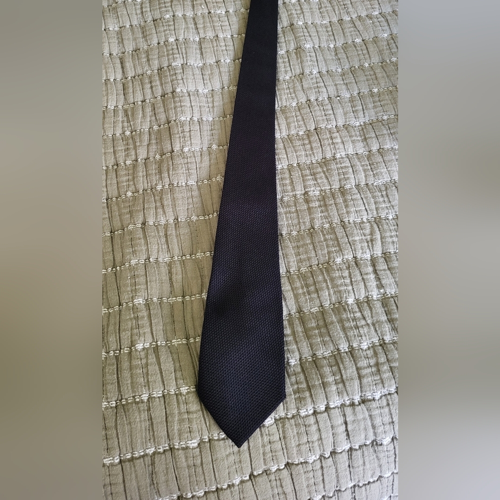 Petronius 1926 Black Textured Tie